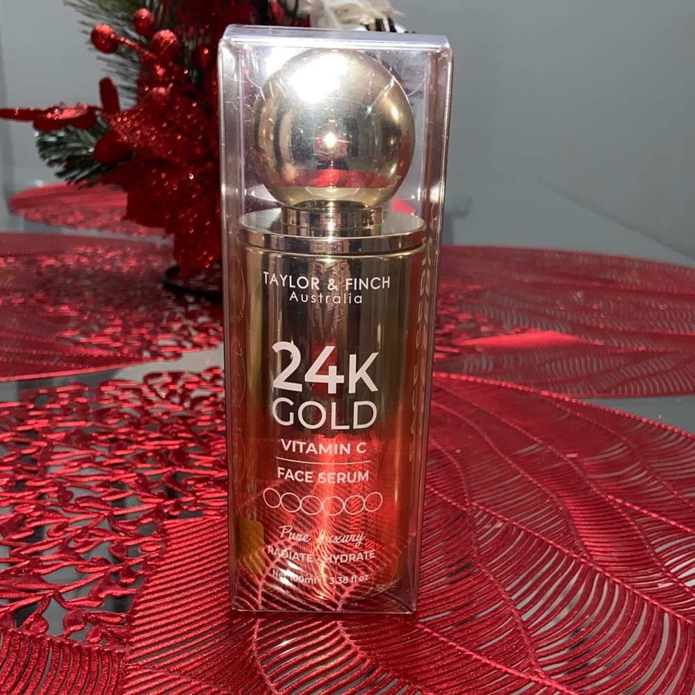 24K Gold Vitamin C Face Serum TAYLOR & FINCH Australia